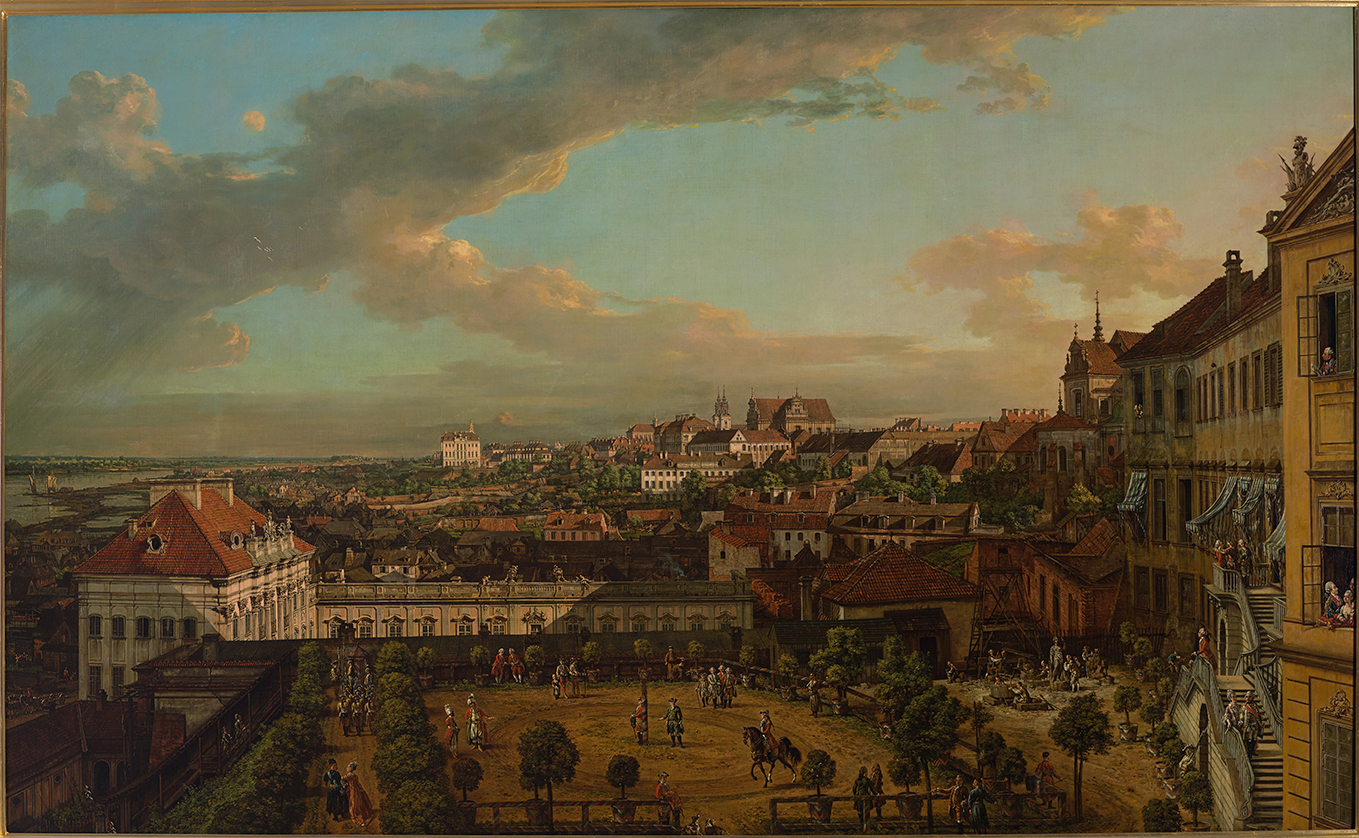 Vue de Varsovie, de Bernardo Bellotto (1773)