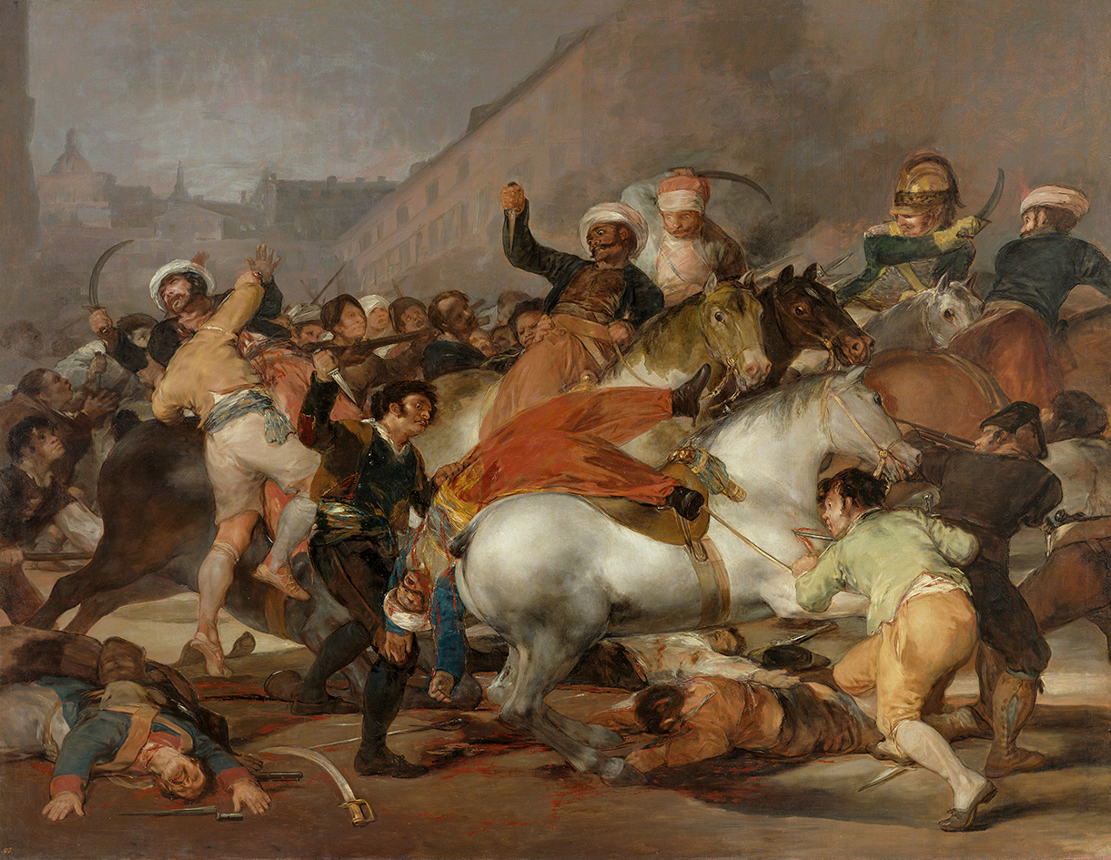 El dos de mayo, de Francisco Goya (1814)